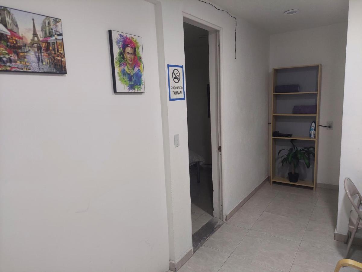 H5 - Habitacion Privada A 200 Mt Del Aepto Int. T1 Cdmx メキシコシティ エクステリア 写真